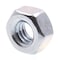 Prime-Line Hex Nut, 1/4"-20, Steel, Grade A, Zinc Plated, 50 PK 9073221 - alternate 1